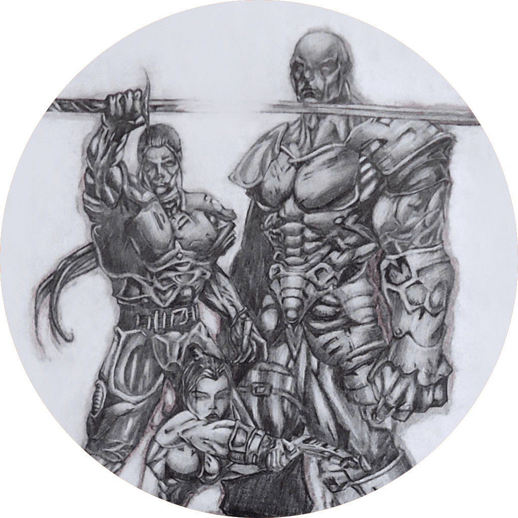 Old school drawings and&nbsp;paintings